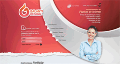Desktop Screenshot of galantidesign.com.br